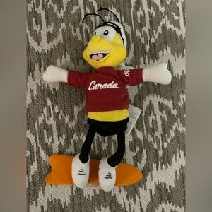 Honey Nut Cheerios Bee Canada Olympics Mascot Plush- Roots Snowboard 2001 GM